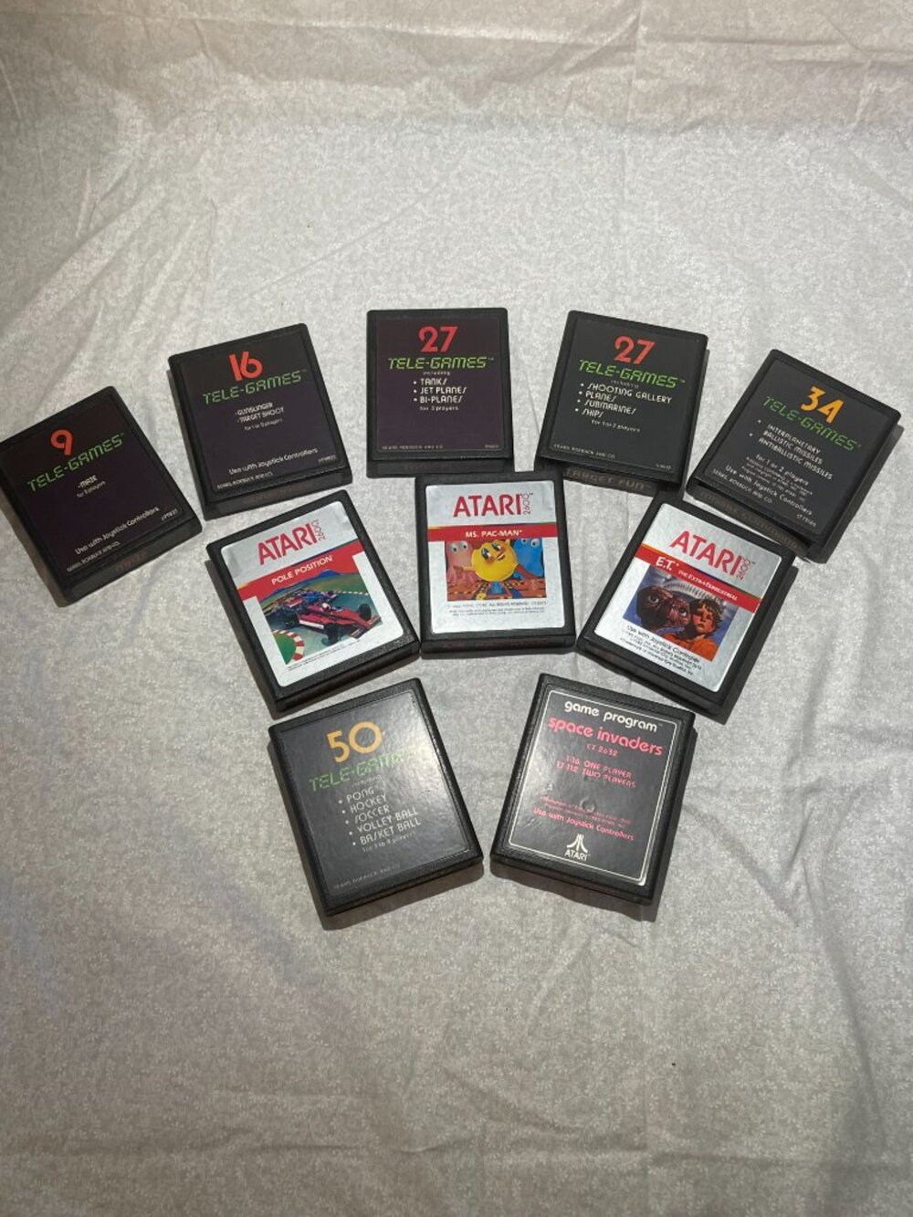 Vintage (10) Atari games (164)